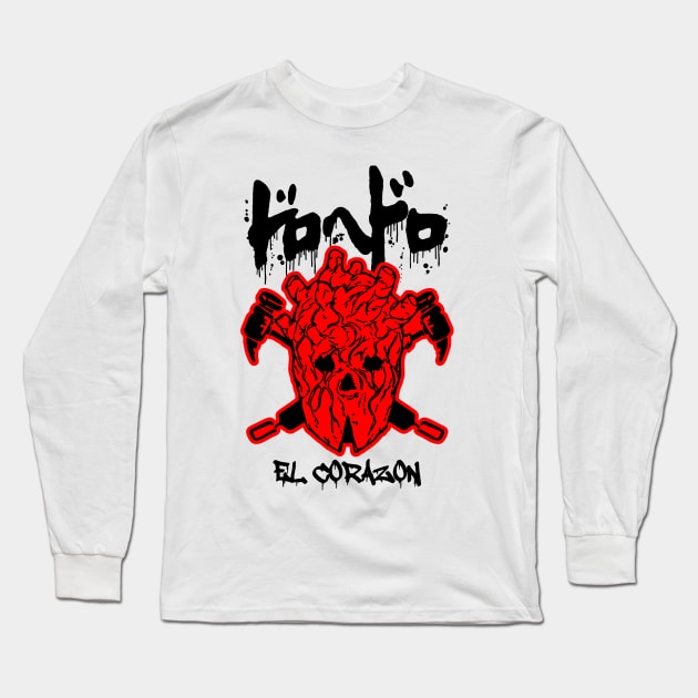 Shin Dorohedoro Long Sleeve T-Shirt by vesterias